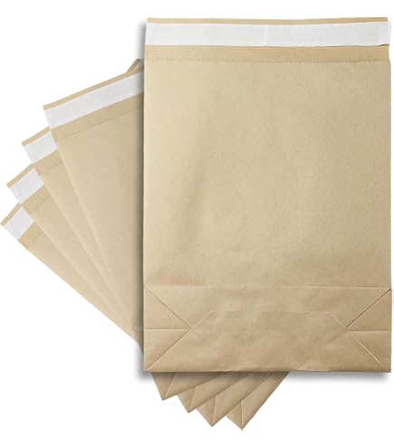 Amazon | 【Mサイズ/100枚入/宅配80サイズ】茶無地・宅配用／収納用